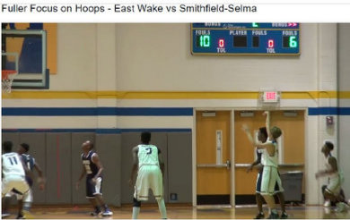 Evan King hits the 3